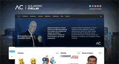 Desktop Screenshot of alejandrocuellar.com